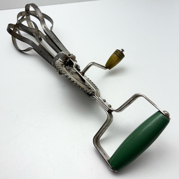 1920s hand crank egg beater from Taplin Mfg Co, Pat no. 1518285 - Picture 8 of 9